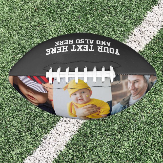 Balón De Fútbol Americano Foto y texto personalizados por personalizado (Subido por el creador)