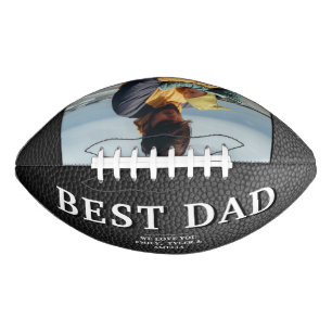Balón De Fútbol Americano Fotografía del Día del Padre con la mejor impresió