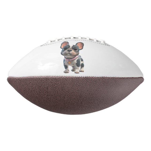 Balón De Fútbol Americano French Bulldog (Girado 270)