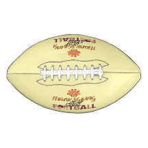 Fun and Catchy Thanksgiving Design Football