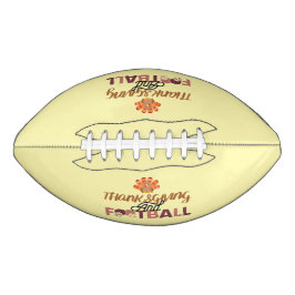 Balón De Fútbol Americano Fun and Catchy Thanksgiving Design Football