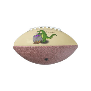 Balón De Fútbol Americano Fundido personalizado de cocina de caimanes verdes