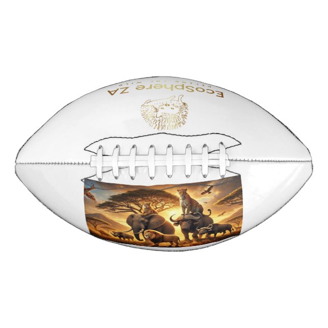 Balón De Fútbol Americano Fútbol (Anverso)