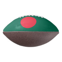 Fútbol americano con bandera de Bangladesh