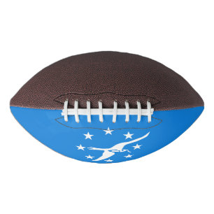 Balón De Fútbol Americano Fútbol americano con bandera de Corpus Christi