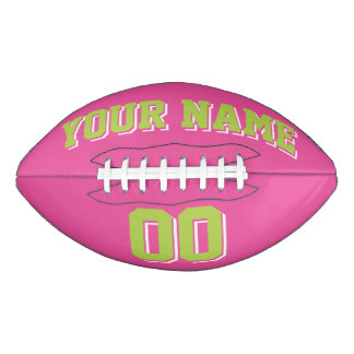 Balón De Fútbol Americano Fútbol americano personalizado ROSA OSCURO LIMA VE