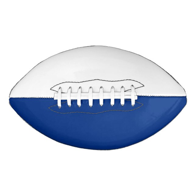 Balón De Fútbol Americano Fútbol azul/blanco (Anverso)