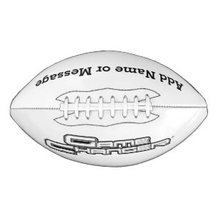 Balón De Fútbol Americano Fútbol "Cambiador de juego"