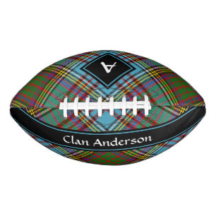 Balón De Fútbol Americano Fútbol Clan Anderson Tartan