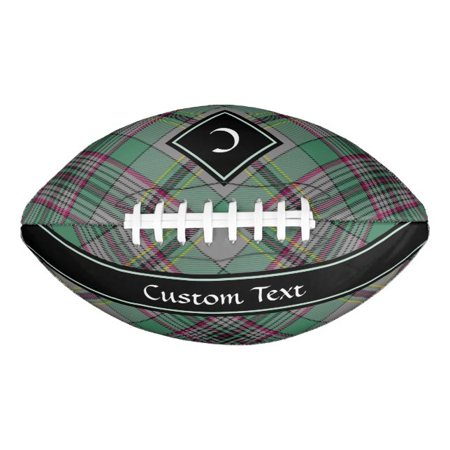 Balón De Fútbol Americano Fútbol Clan Kraig Tartan (Anverso)