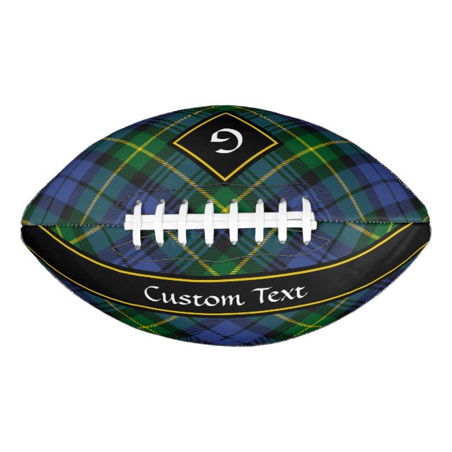Balón De Fútbol Americano Fútbol Club Gordon Tartan (Anverso)