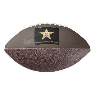 Balón De Fútbol Americano Fútbol con cubierta del álbum de FUBAR "No lo fume