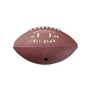 Balón De Fútbol Americano Fútbol de All Star de la butaca