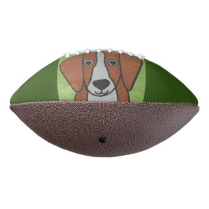 Balón De Fútbol Americano Fútbol de Cute Beagle