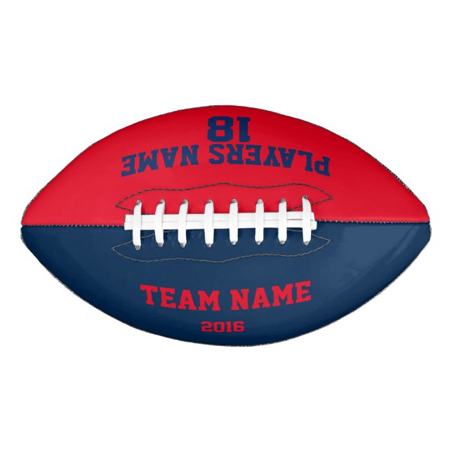 Balón De Fútbol Americano Fútbol de escuela o club personalizado (Anverso)
