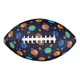 Balón De Fútbol Americano Fútbol de Planetas Felices