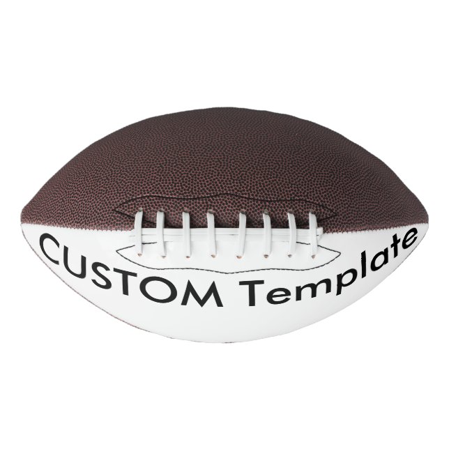 Balón De Fútbol Americano Fútbol de tamaño de regulación Personalizado (Anverso)