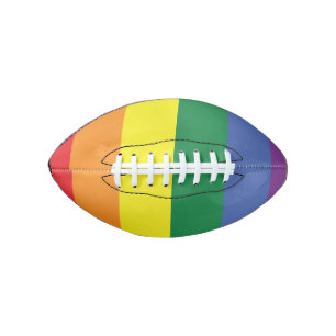 Balón De Fútbol Americano Fútbol del orgullo de LGBT