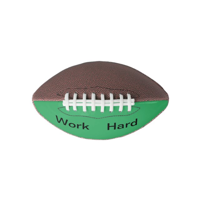 Balón De Fútbol Americano Fútbol duro de trabajo (Anverso)
