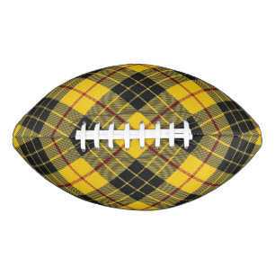 Balón De Fútbol Americano Fútbol escocés del tartán de MacLeod del clan