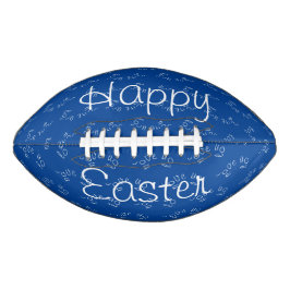 Balón De Fútbol Americano Fútbol feliz de Pascua por dalDesignNZ