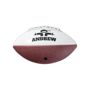 Balón De Fútbol Americano Fútbol mini personalizado con nombre personalizado
