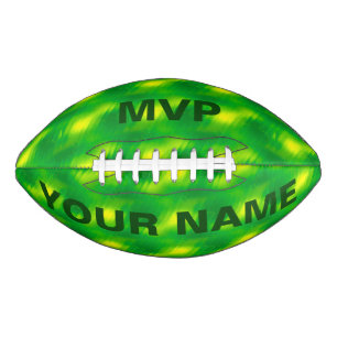 BALÓN DE FÚTBOL AMERICANO FÚTBOL MVP (SU NOMBRE)