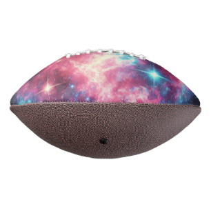 Balón De Fútbol Americano Fútbol Nébula Galaxy - Gear deportivo cósmico