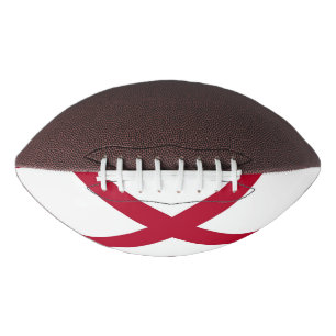 Balón De Fútbol Americano Fútbol patrioamericano con bandera de Alabama