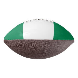 Balón De Fútbol Americano Fútbol patrioamericano con bandera de Nigeria
