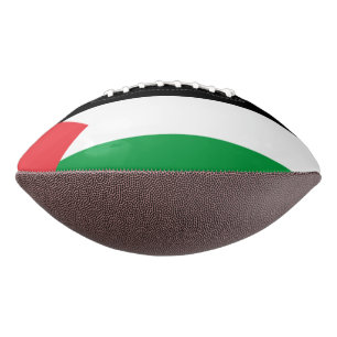 Balón De Fútbol Americano Fútbol patrioamericano con bandera de Palestina