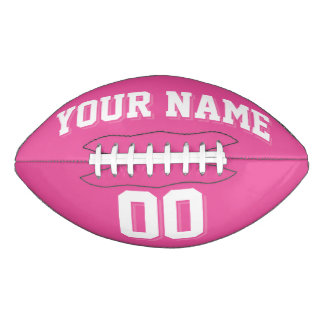 Balón De Fútbol Americano Fútbol Personalizado OSCURO Y BLANCO