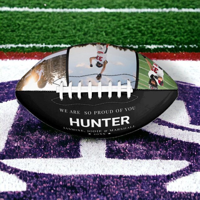 Balón De Fútbol Americano Fútbol Personalizado para Graduación Senior (Subido por el creador)