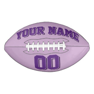 Balón De Fútbol Americano Fútbol Personalizado PURPLE LIGERO