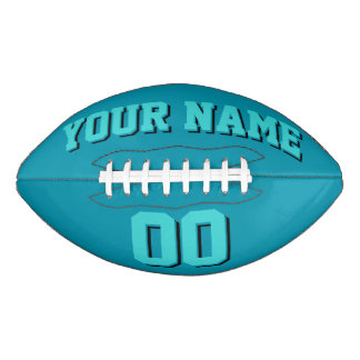 Balón De Fútbol Americano Fútbol Personalizado verde azulado