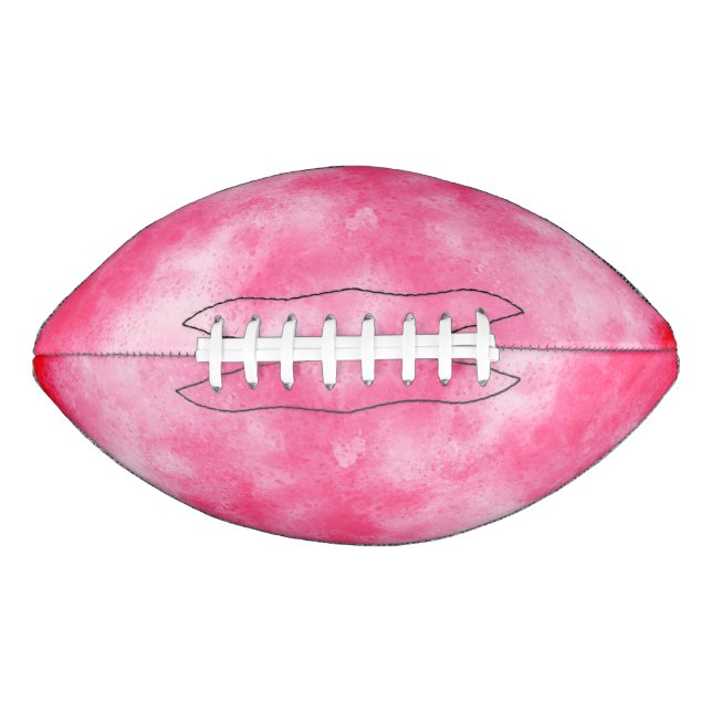 Balón De Fútbol Americano Fútbol rosa americano (Anverso)
