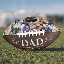 Balón De Fútbol Americano Fútbol Rustic Best Dad
