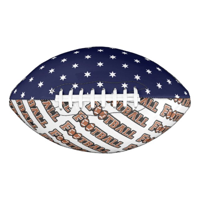 Balón De Fútbol Americano Fútbol y estadios (Anverso)