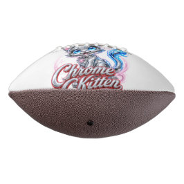 Balón De Fútbol Americano Gatito de Cromo Fútbol