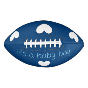 Balón De Fútbol Americano gendre de bebé revelar (niño) fútbol de dalDesignN
