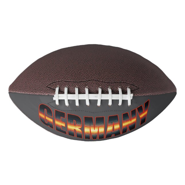 Balón De Fútbol Americano Germany Top Design von Lou Segas (Anverso)