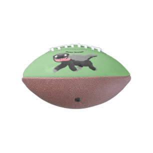 Balón De Fútbol Americano Gracioso ilustracion personalizado de insignia de 