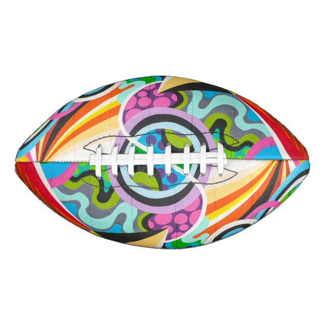 Balón De Fútbol Americano Graffiti Football (Anverso)