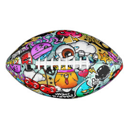 Balón De Fútbol Americano Graffiti Football