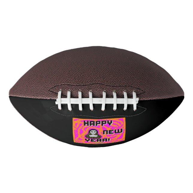 Balón De Fútbol Americano Griys New Year Wiers Football (Anverso)