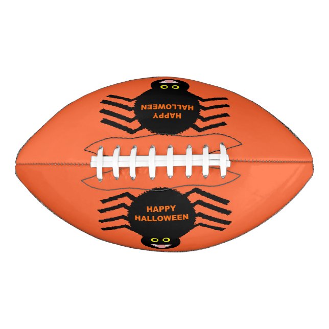 Balón De Fútbol Americano Halloween Black Spider Football (Anverso)