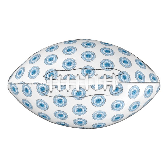 Balón De Fútbol Americano Harmony Dental 20th Anniversary Football (Anverso)