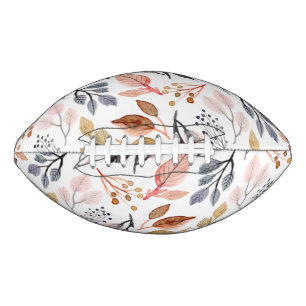 Balón De Fútbol Americano hojas de árbol