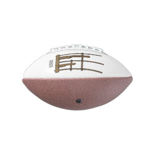 Balón De Fútbol Americano Ilustracion de Angklung personalizado