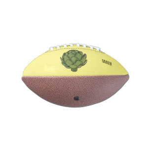 Balón De Fútbol Americano Ilustracion de personalizado Artichoke